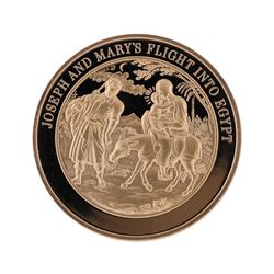 Franklin Mint Thomason Medallic Bible Proof Bronze Medal