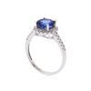 Image 3 : 14KT White Gold 2.04ct. Tanzanite and Diamond Ring