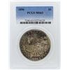 Image 1 : 1896 $1 Morgan Silver Dollar Coin PCGS MS63