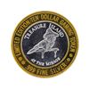 Image 1 : .999 Silver Treasure Island Las Vegas $10 Casino Gaming Token Limited Edition