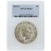 Image 1 : 1923-S $1 Peace Silver Dollar Coin PCGS MS63
