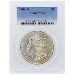 1904-O $1 Morgan Silver Dollar Coin PCGS MS64