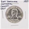 Image 1 : 1925 Fort Vancouver Centennial Commemorative Half Dollar Coin