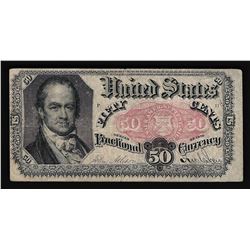 1875 Fifty Cent 5th Issue Fractional Note