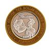 Image 1 : .999 Silver Flamingo Reno, NV $10 Casino Limited Edition Gaming Token