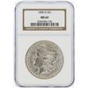 Image 1 : 1898-O $1 Morgan Silver Dollar Coin NGC MS62