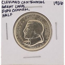 1936 Cleveland Centennial Great Lakes Exposition Commemorative Half Dollar Coin