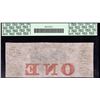 Image 2 : 1800s $1 The Sussex Bank Obsolete Bank Note PCGS 64PPQ Very Choice New