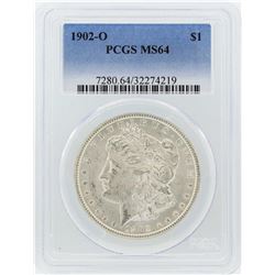 1896 $1 Morgan Silver Dollar Coin PCGS MS64