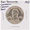 Image 1 : 1925 Fort Vancouver Centennial Commemorative Half Dollar Coin