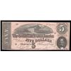 Image 1 : 1864 $5 The Confederate States of America Note