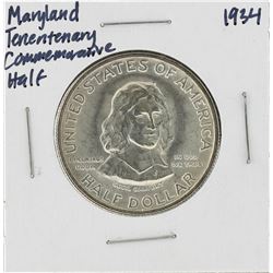 1934 Maryland Tercentenary Commemorative Half Dollar Coin