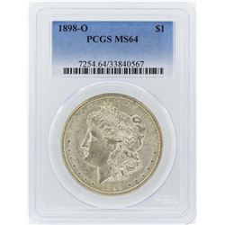 1898-O $1 Morgan Silver Dollar Coin PCGS MS64