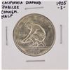 Image 1 : 1925-S California Diamond Jubilee Commemorative Half Dollar Coin