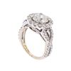 Image 3 : 18KT White Gold 2.58ctw Brilliant Cut Diamond Engagement Ring