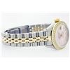 Image 3 : Womens Rolex Two-Tone Mother Of Pearl Diamond Datejust Wristwatch