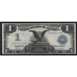 1899 $1 Black Eagle Silver Certificate Note