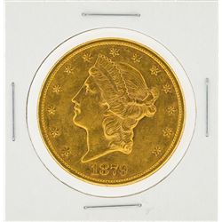 1879-S $20 Liberty Head Double Eagle Gold Coin XF