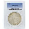 Image 1 : 1889 $1 Morgan Silver Dollar Coin PCGS MS64