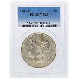 1883-O $1 Morgan Silver Dollar PCGS Graded MS63
