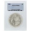 Image 1 : 1886 $1 Morgan Silver Dollar Coin PCGS MS63
