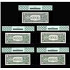 Image 2 : Set of (5) $1 Federal Reserve Notes SAME SERIAL # PCGS Graded