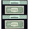 Image 4 : Set of (5) $1 Federal Reserve Notes SAME SERIAL # PCGS Graded