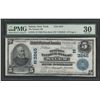 Image 1 : 1902 $5 Plain Back The Peoples National Bank of Salem New York CH#3245 PMG VF30