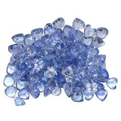 12.08ctw Round Mixed Tanzanite Parcel