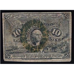 March 3, 1863 10 Cent 3rd Issue Fractional Note
