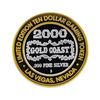 Image 1 : .999 Silver Gold Coast Las Vegas $10 Casino Gaming Token Limited Edition