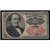 Image 1 : 1874 Twenty-Five Cents Fifth Issue Fractional Note - Piece Torn