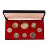 Image 2 : 1966 Magyar Hungary 8 Coin Uncirculated Set in Box
