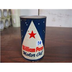 William Penn Motor Oil Tin (Empty)