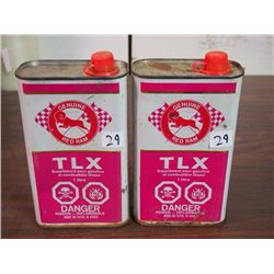 Genuine Red Ram TLX Tins(2) (Both Full)