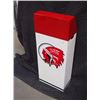 Image 2 : Red Indian Garbage Can W/ Decal on Each Side