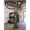 Image 1 : Gilbert & Barker Polygas Single Visible Pump W/ Original Globe & Real Glass Cylinder (Not Original L