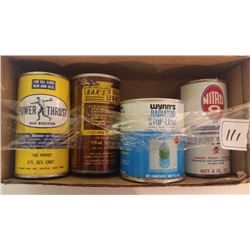 Assorted 6oz Tins (4)