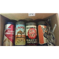 Assorted Tire Patch Kits (4) (Whiz, Camel)