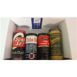 Assorted Tire Repair Kits (4) (Sure Set, Allstate)