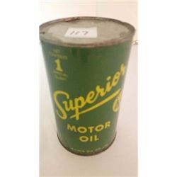 Superior Quart Tin - 40 Cents