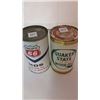 Image 1 : Full Quart Tins (2) (Pacific 66, Quaker State)