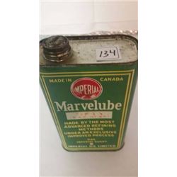 Imperial Red Dot Marvellube Square Quart Tin