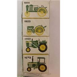 Miniature John Deere Tractors In Box ($)