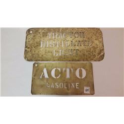 Brass Drum Stencils (2)