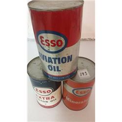 Full Esso Quart Tins (3)