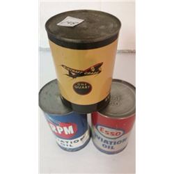 Aviation Quarts (3) (Esso, RPM)