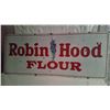 Image 1 : 6' Robin Hood Porcelain Flour Sign