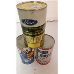 Full Assorted Oil Quarts (3)