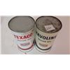 Image 1 : Full Texaco Motor Oil Quarts (2)